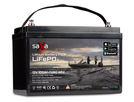 Saxa Lithium LiFePO4 by MaxLi - Bådbatterier - 2710202121 - 1